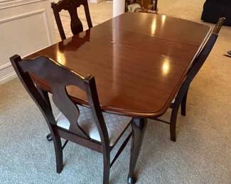108 Mahogany Dining Set