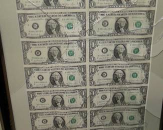 Framed Currency