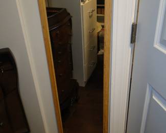 Long wall mirror