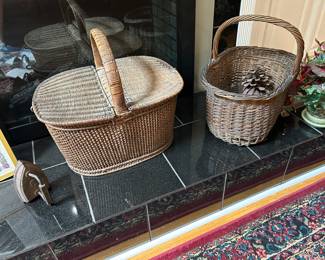 Vintage baskets.