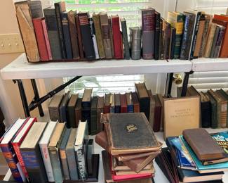Lots of old books.