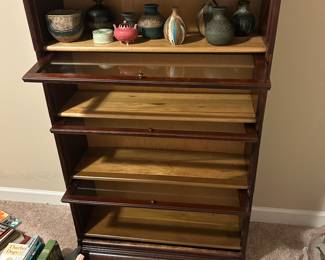 Barrister's bookcase.