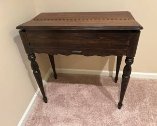 Writing desk.