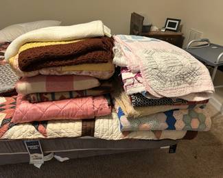 More country quilts, etc.