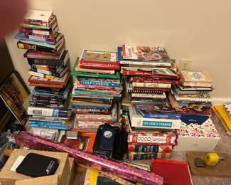Cookbooks.