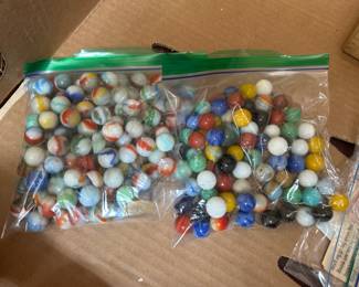 Vintage marbles.