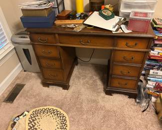 Knee hole desk.