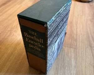 Vintage The Baseball Encyclopedia Hardcover Book with Dust Jacket