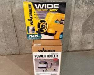 Wagner Wide Shot Power Painter and Power Roller Set