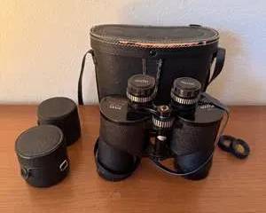 Manon 10x50 Binoculars with Leather Case and Accessories