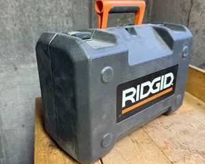 RIDGID Tool Sander with Protective Case and Accessories