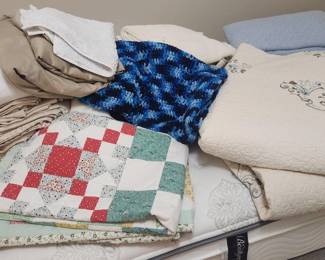 Quilts and Embroidered Bedspreads