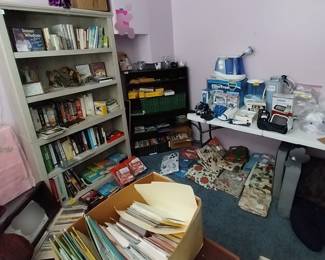 Books-DVDs-CDs/Cards/Table Cloths/ Humidifiers/Blood Pressure Meters/ Woman's External Catheter Set (Motor, Collection Container, Wicks, Tubing)/Support Cushions
