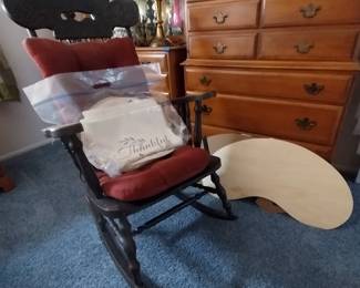 Rocking Chair/ Lap Boards