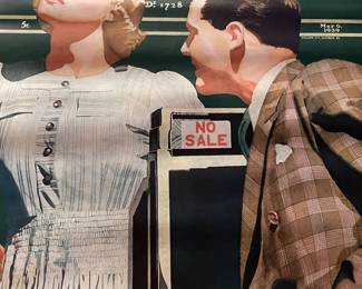 Saturday Evening Post Newsstand Original Posters Circa 1930s and 1940s