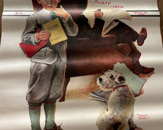 Saturday Evening Post Newsstand Original Posters Circa 1930s and 1940s