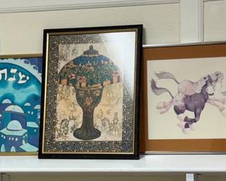 Assorted Framed Prints Goldfarb, Stewart Moskowitz