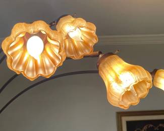 03 Nova Floral Arc Floor Lamp