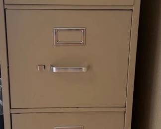 HON Metal 4 Drawer File Cabinet