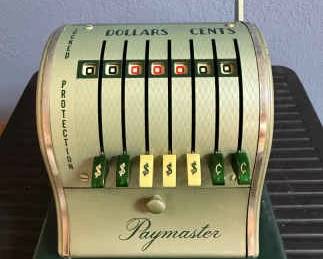 Paymaster Check Writer Machine with Cover