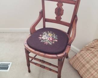 Needlepoint chair