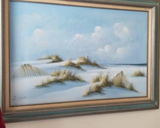 Beach scene