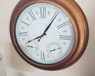 Frontgate large wall clock