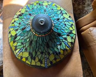 Dragonfly Stain Glass Lamp Shade.    No Base