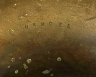Signature for Handel Table Top Stain Glass Lamp