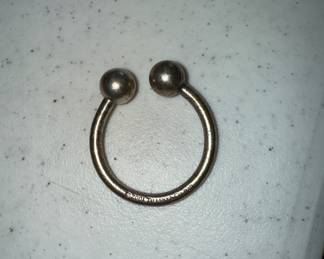 Sterling Tiffany Key Ring