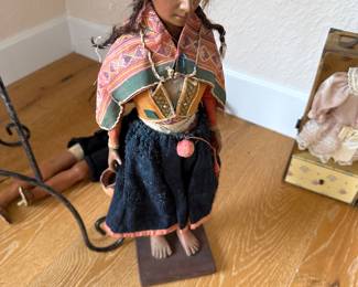 Antique S. American Doll.   
