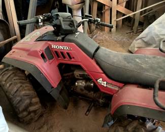 1986 Honda TRX 350 4x4 Quad 