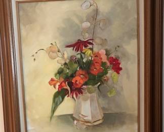 Still Life oil, Nancy Ince