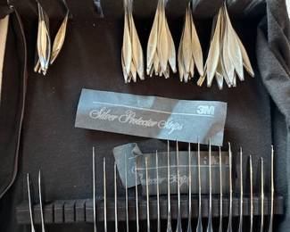 Reed & Barton Sterling Silver Set (Lark pattern)