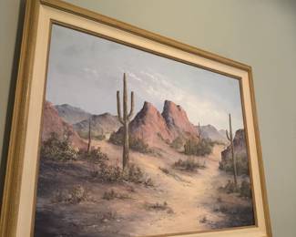 Beautiful Desert Painting
