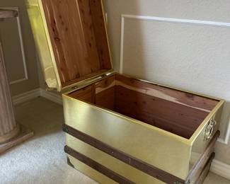 Cedar interior.