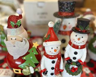Santa and friends.