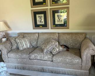 Beautiful couch.