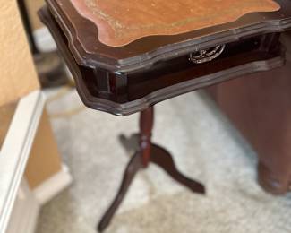 Side table.