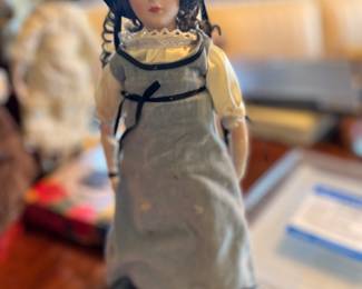 Porcelain doll.
