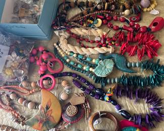Costume jewelry.  