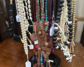 Costume jewelry.