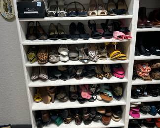 Lots of shoes.  