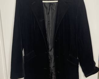 Gallery velvet coat