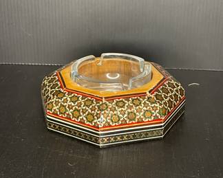 Micro mosaic ashtray