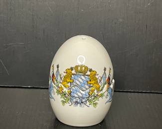 Ceramic Bavarian Coat of Arms salt pepper