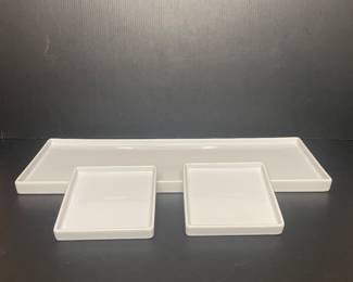 CB2 serving dishes