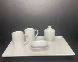 Crate and Barrel dishes