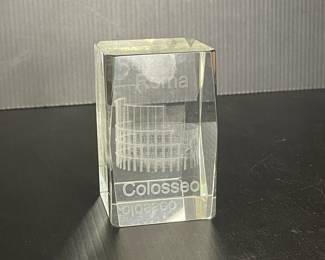 Roma Colosseo paperweight