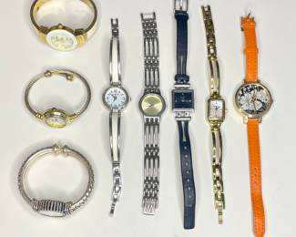 Watches: Anne Klein, Fossil, Kenneth Cole, Chico’s